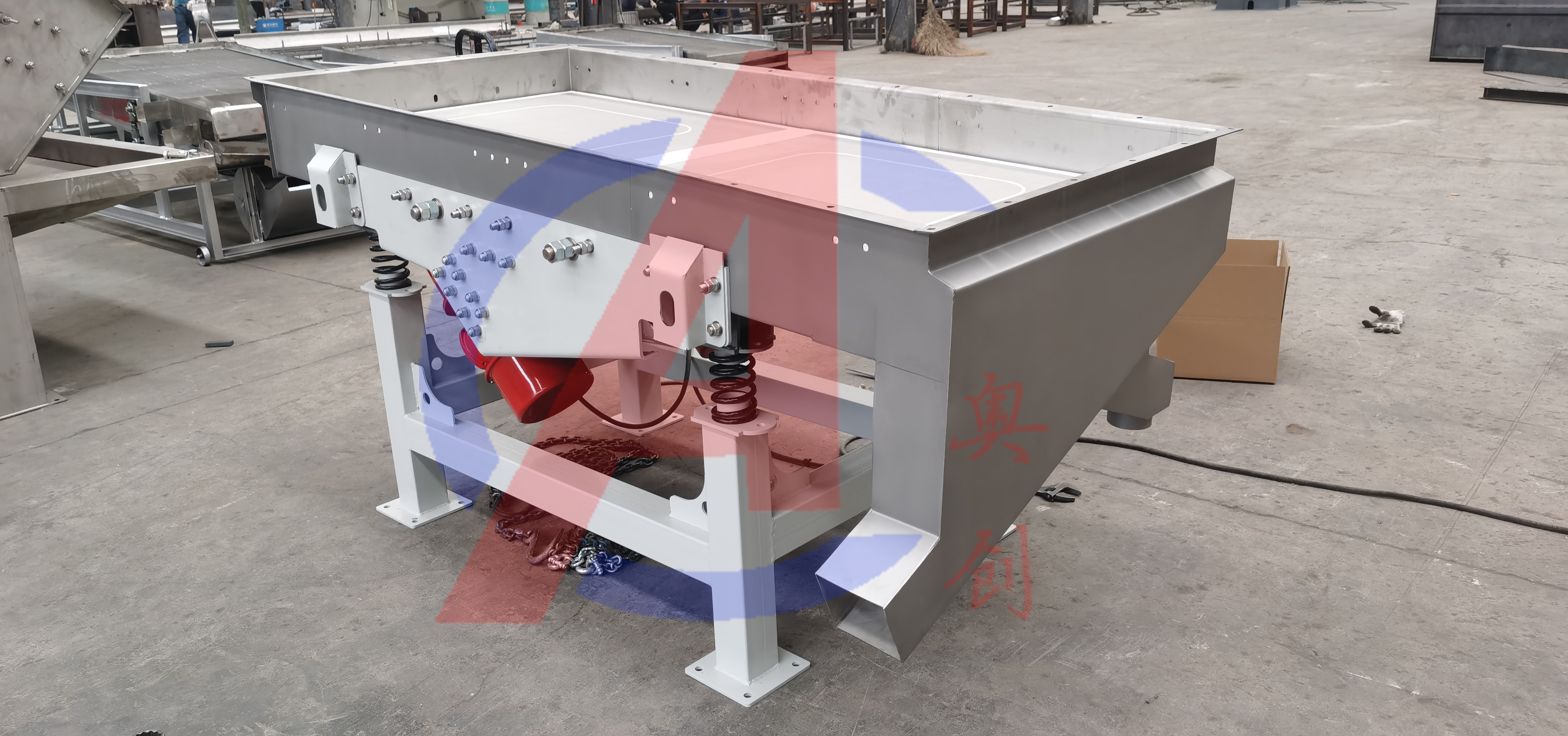 200目粉末專用直線篩分機